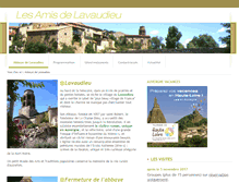 Tablet Screenshot of abbayedelavaudieu.fr